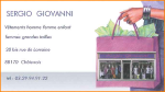 carte de visite du magasin Sergio Giovanni